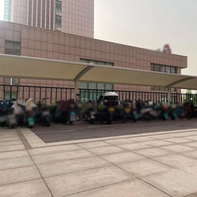 东海县膜结构电动车棚